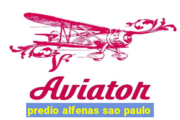 predio alfenas sao paulo
